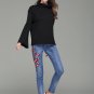 Autumn New Arrivel Backopen Women Sweater Knitted High Quality Women Turtleneck Speaker Sleeves Wrap