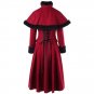 Cooler Master Vintage Women Coat Wool Blend Cloaks Winter Fur Trench Coat Women Hooded Jacket Female