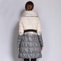 New Print Long Winter Jacket Women Duck Down Coat Female High Quality Thick Puffer Jacket Stand Coll