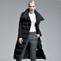 Special  New Winter Womens Bio Down Jackets Stand Collar Thick Warm Parkas Brand Women Overcoat High