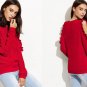 Women Autumn Sweater Outerwear and Pullover Long Sleeve Solid Knitted Casual Loose Sweaters Cotton P