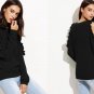 Women Autumn Sweater Outerwear and Pullover Long Sleeve Solid Knitted Casual Loose Sweaters Cotton P