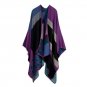 Thick Cashmere Scarves Ponchos and Capes Women Winter Scarf Floral Solid Striped Warm Knit Shawls Pl