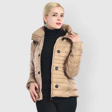 New Collection Short Winter Women Coat High Street  Female Jackets Warm Windbreaker Hooded Women\'s 
