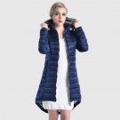 New Autumn Jacket Women Long Sleeve Solid Silver Female Warm Coat and Jackets Big Size Shiny Nylon W