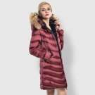 New Arrival Women\'s Jacket Clothing Thick Warm Winter Female Parka Coat Original Fur Hoody Solid Wi