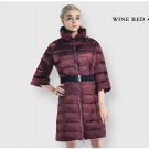 Winter Jacket Women 2017 New Collection Clothing Long Slim Female Casual Jackets Coat Solid Yellowis