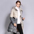 Warm Down Jackets Women\'s Plus Size Winter Printed Puffer Jacket Long Female Parka and Coats High Q