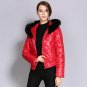 New Arrival Duck Down Coat Female Real Fur Short Red Women Spring Autumn Jacket Waterproof Hood Outw