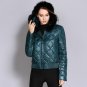 New Arrival Duck Down Coat Female Real Fur Short Red Women Spring Autumn Jacket Waterproof Hood Outw