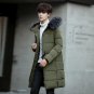 2017 Winter Jacket Men Warm Coat Casual Parka Medium-Long Thickening Coat Men For Winter Detachable 