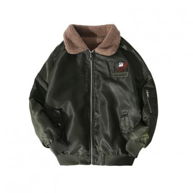 2017 Padded Parka Men Polyester Coat Winter Jacket Mens Fashion Thick Parkas hip hop windbreaker jac