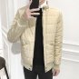 Men Jackets 2017 Winter Cotton Padded Jacket Men\'s Casual Zipper Warm Parka Fashion Stand Collar Th
