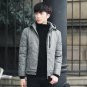 2017 New Mens Cotton Jacket Winter Warm Padded Jacket Hooded Casual Coat Parka Warm Overcoat Outwear