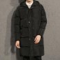 2017 Mens Long Parkas Winter Jacket Men Streetwear Padded For Man Solid coat Men Windproof Hooded O