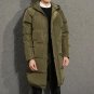 2017 Mens Long Parkas Winter Jacket Men Streetwear Padded For Man Solid coat Men Windproof Hooded O