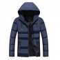 2017 Autumn Winter Parka Men Jacket Outerwear Hood Padded Quilted Warm Male Jackets Hooded Casual Wa