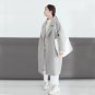 Autumn and Winter Korean Version of Retro Fashion Simple Thick Solid All-Matching Coat in the Long S