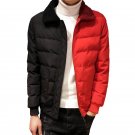 2017 Winter Men Jacket 2017 Brand Casual New Solid Color Simple Mens Jackets And Coats Thick Parka M