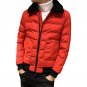2017 Winter Men Jacket 2017 Brand Casual New Solid Color Simple Mens Jackets And Coats Thick Parka M