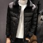 2017 Winter Men Jacket 2017 Brand Casual New Solid Color Simple Mens Jackets And Coats Thick Parka M