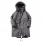 2017 Men\'s Parkas Cotton Jacket Male Casual Long Slim Fit With Hooded Mens Coats Solid Color Windb