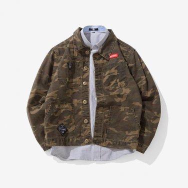 2018 Camouflage Jacket Men New Brand Camo Mens Bomber Jackets Hip Hop Mens Jackets and Coats plus si