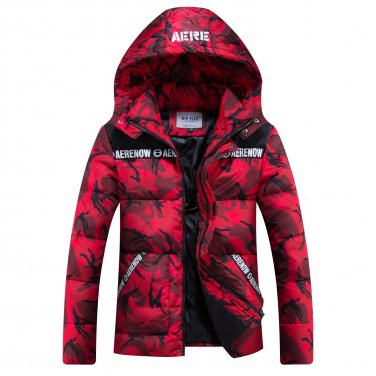 Patchwork Camouflage Hooded Men\'s/Women Winter Coat 2017 Newest Parka Warm Hot Selling Asian Size F