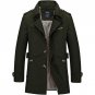 2018 Fashion Man Jacket Coat Men Business Casual Clothes Boss Windbreaker Mens Black Amygreen Bombe