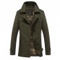 2018 Fashion Man Jacket Coat Men Business Casual Clothes Boss Windbreaker Mens Black Amygreen Bombe