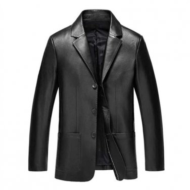 2017 New Style Autumn Casual Jacket Men Coats High Quality Outerwear Men Business Slim  Coat Faux Fu