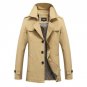 2018 Warm  Man Jacket Coat Men Business Casual Clothes Boss  Windbreaker Mens Black Amygreen Bomber 