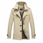 2018 Warm  Man Jacket Coat Men Business Casual Clothes Boss  Windbreaker Mens Black Amygreen Bomber 