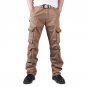 2017 Men\'s Cargo Pant Baggy Casual Men Tactical Pant Multi Pocket Military Overall Male Outdoors Lo