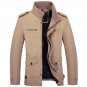 2017 Classical Men Winter Jacket And Coat Padded Thicken Parkas Jackets Men Fashion Stand Collar War