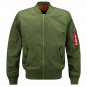 Bomber Jacket 2017 Spring Men military army green letterman air force Windbreaker jacket Air Force