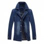 New men\'s Denim Jackets 2018 Spring Men Cotton Denim Jackets JEEPs Brand Man Jean Jacket 4XL Men Tu