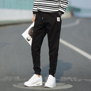 FAVOCENT New spring and summer 2017 men\'s casual pants Japanese tide male Shi Halun pants bundle fe