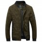 Men camo Jacket 2017 New Spring Autumn Men\'s Jackets Fashion Coats Male Casual Slim Stand Collar Zi