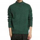 2017 Men red Sweaters Women Warm Sweater Autumn Winter Solid Cotton Loose Knitted Casual O-neck Fema
