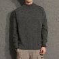 2017 Men red Sweaters Women Warm Sweater Autumn Winter Solid Cotton Loose Knitted Casual O-neck Fema