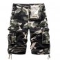 Summer 2017 Men Shorts Men\'s Casual Camouflage Cargo Shorts Male Army Work Shorts Homme Cotton mult