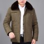 2017 Mens Winter Jacket Fur Collar Design Mens Parkas Thick Warm DAd Outwear Casual Jackets Men Coat
