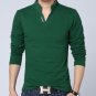 Free shipping 2017 autumn and winter fashion explosion models men\'s fashion v-neck polo shirt print