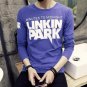Free shipping 2017 autumn and winter fashion explosion models men\'s fashion v-neck polo shirt print