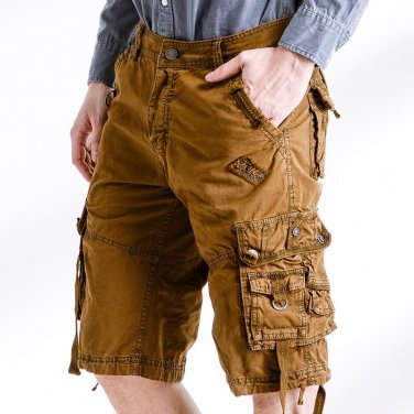 2017 Summer Men\'s Army Work Casual bermuda cargo Shorts Men Fashion Joggers Overall military Tactic