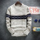 2016 autumn influx of Korean men\'s sweater men\'s round neck pullover plus size M, L, XL, XXL in fo