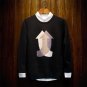 High quality winter 2017 new fine men\'s sweater knit sweater Mens arrow pattern hot sale plus size