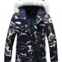 2017 couples in the long winter of Mianfu Camo fur coat jacket and coat C006