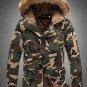 2017 couples in the long winter of Mianfu Camo fur coat jacket and coat C006